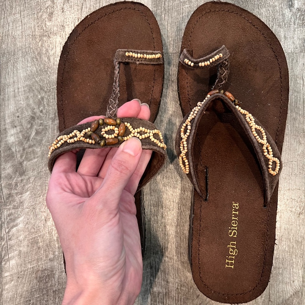 High Sierra beaded sandals from 90’s - Picture 4 of 5